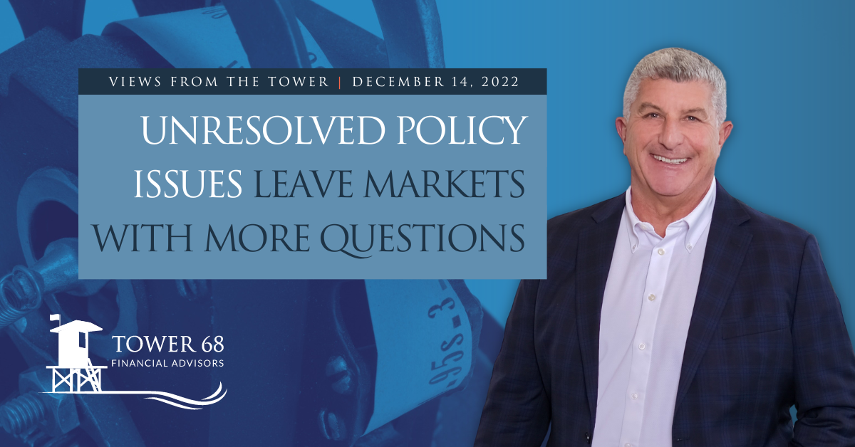 Unresolved Policy Issues Leave Markets with More Questions