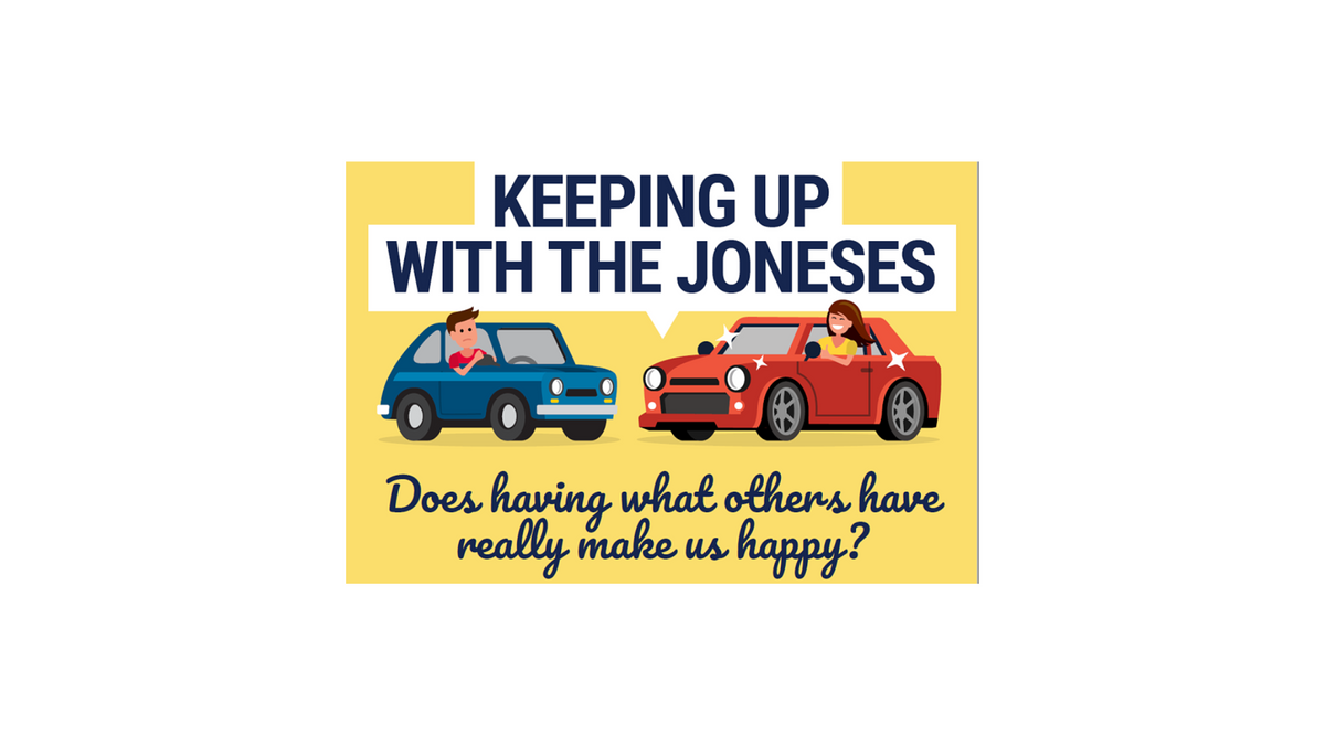 Keeping up with the Joneses - visibility bias