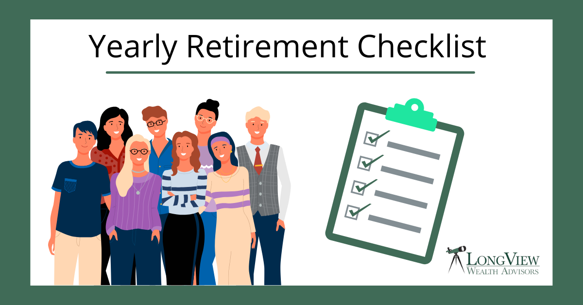 A Yearly Retirement Checklist