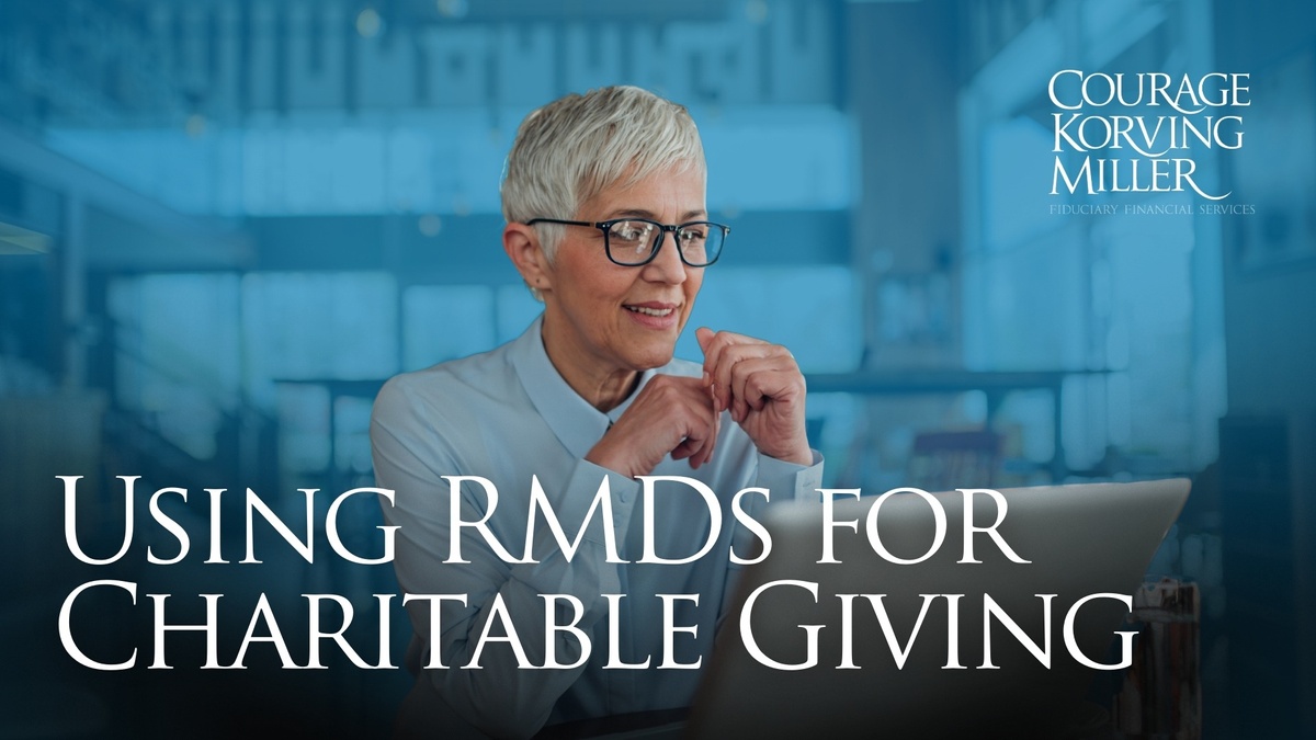 A Smarter Way to Give: Using RMDs for Charitable Giving