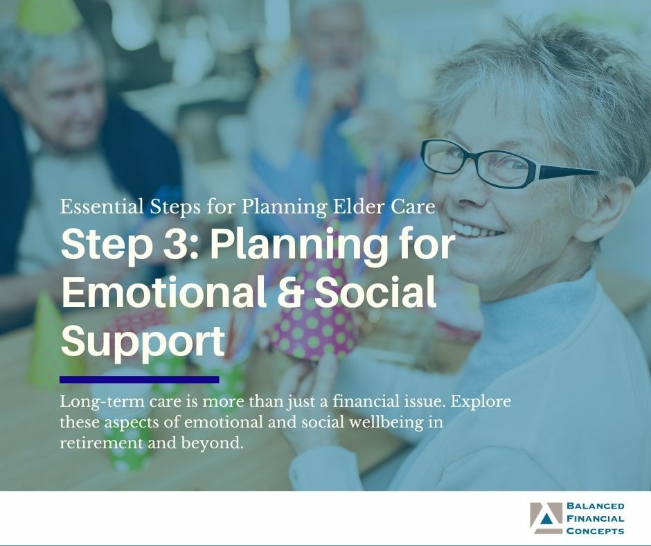 Three Essential Steps for Planning Elder Care Step 3
