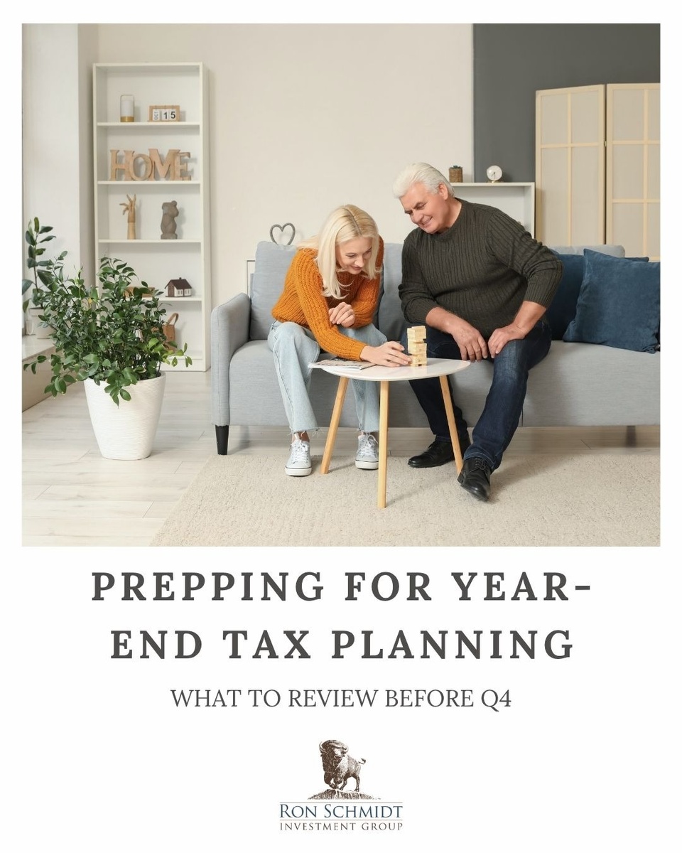 Prepping for Year End Tax Planning: What to Review Before Q4