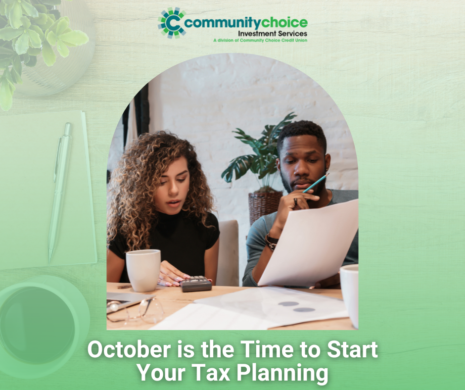 October is the Time to Start Your Tax Planning