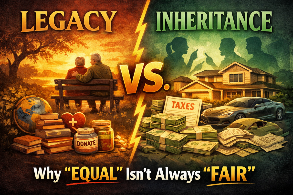 Legacy vs. Inheritance:  Why “Equal” Isn’t Always “Fair”