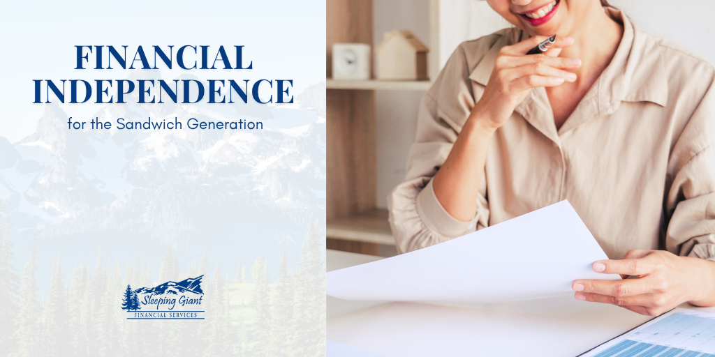 Financial Independence for the Sandwich Generation