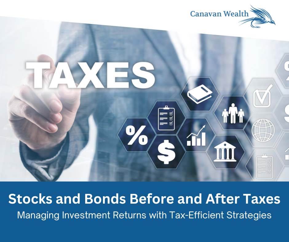Stocks and Bonds Before and After Taxes