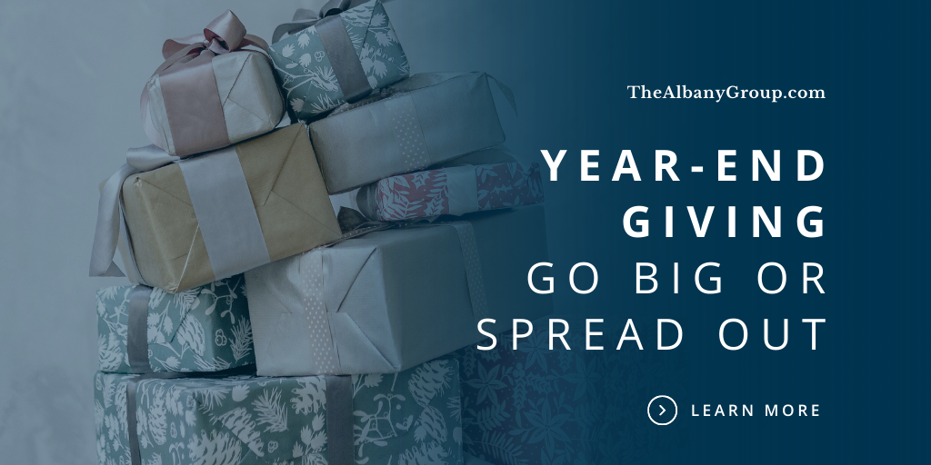 Year-End Giving: Should You Go Big or Spread It Out?