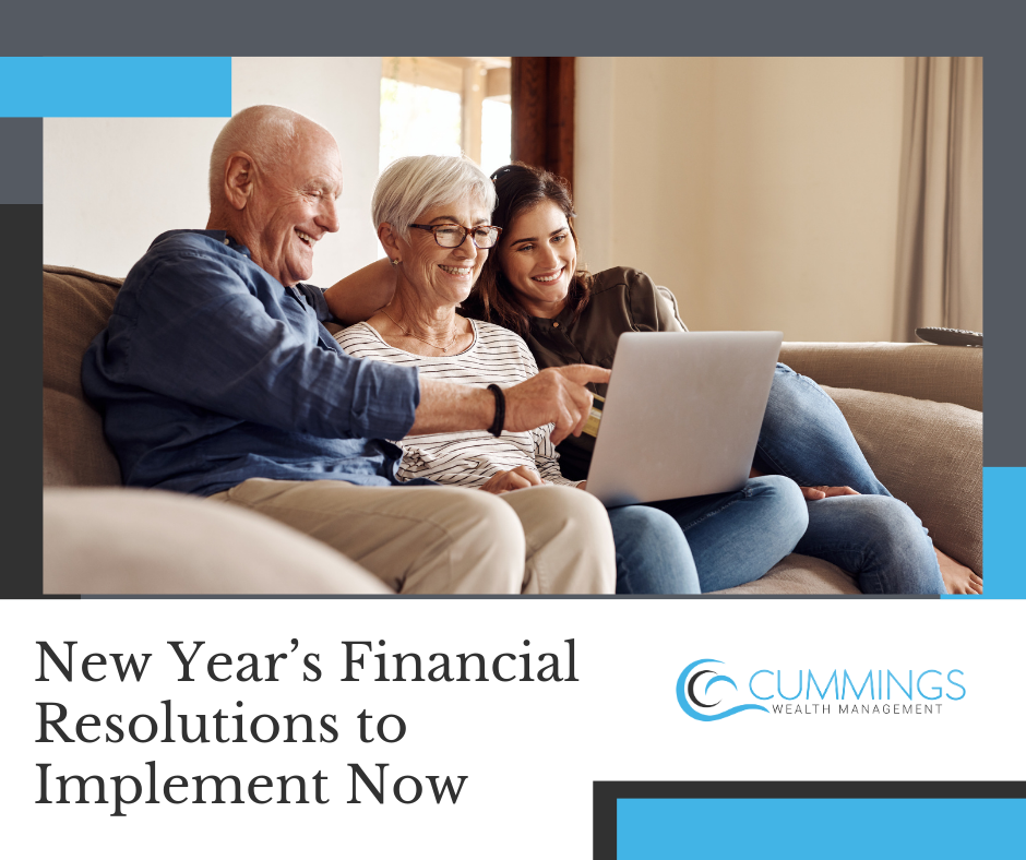 New Year's Financial Resolutions to Implement Now