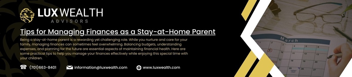 Tips for Managing Finances as a Stay-at-Home Parent