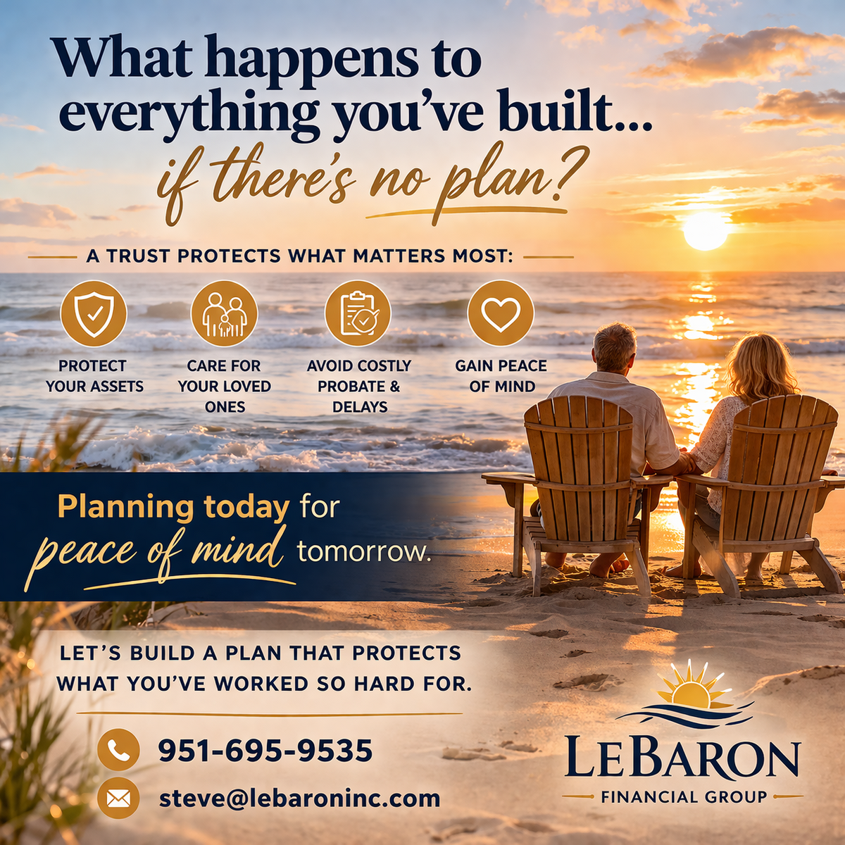 What happens if a Trust is not set up?