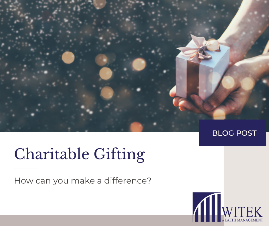 Charitable Gifting