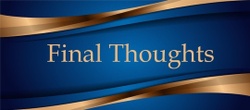 Final Thoughts