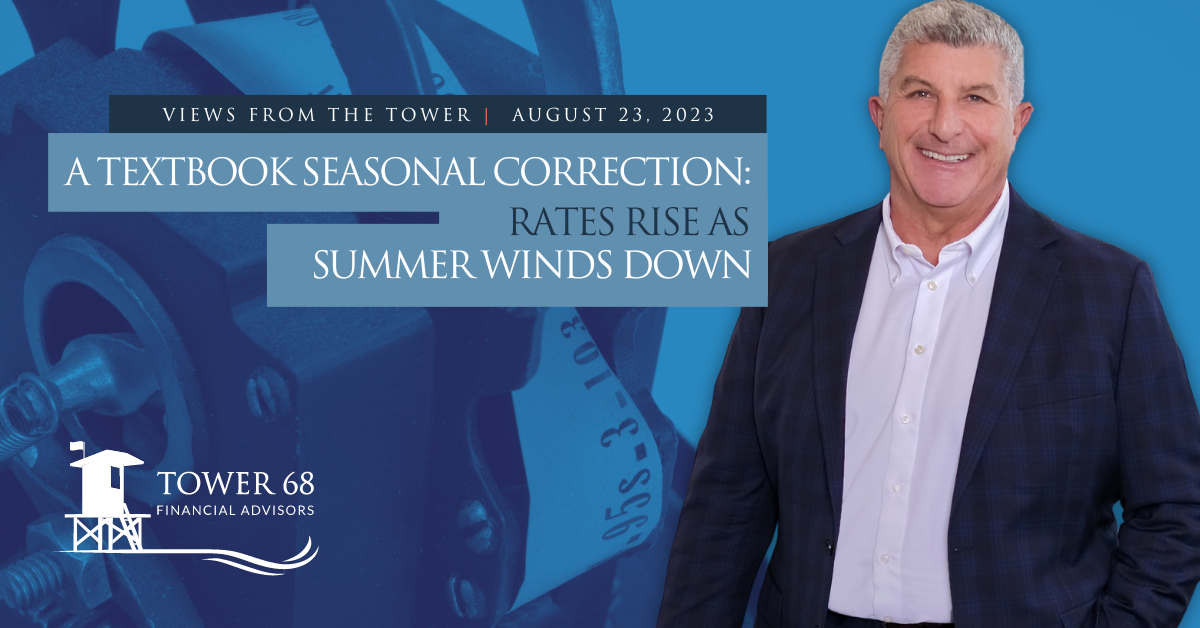A Textbook Seasonal Correction: Rates Rise as Summer Winds Down