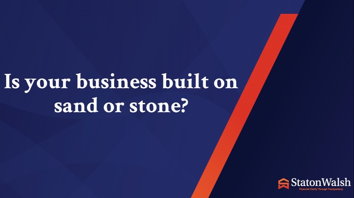 Business Continuity: Is Your Business Built on Sand or Stone?