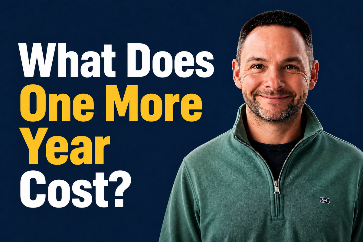 Before You Work One More Year, Decide What It Needs to Buy