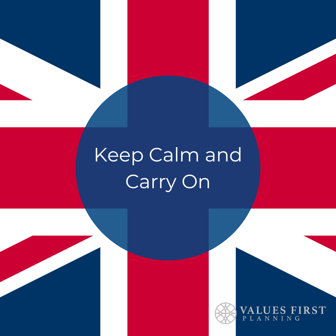 Keep Calm and Carry On