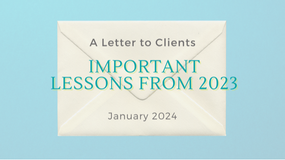 Important Lessons from 2023