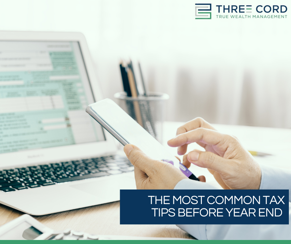 The Most Common Tax Tips before Year End