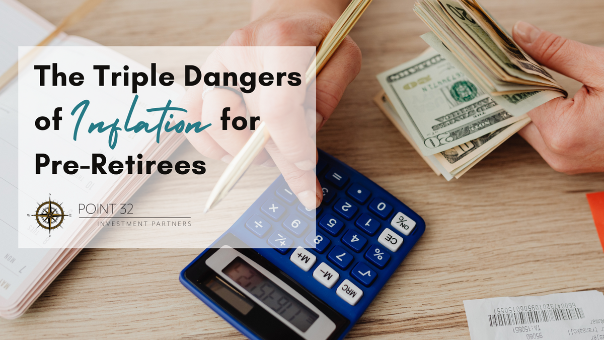 The Triple Dangers of Inflation for Pre-Retirees