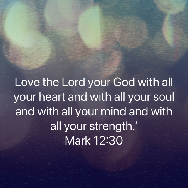Mark 12:30