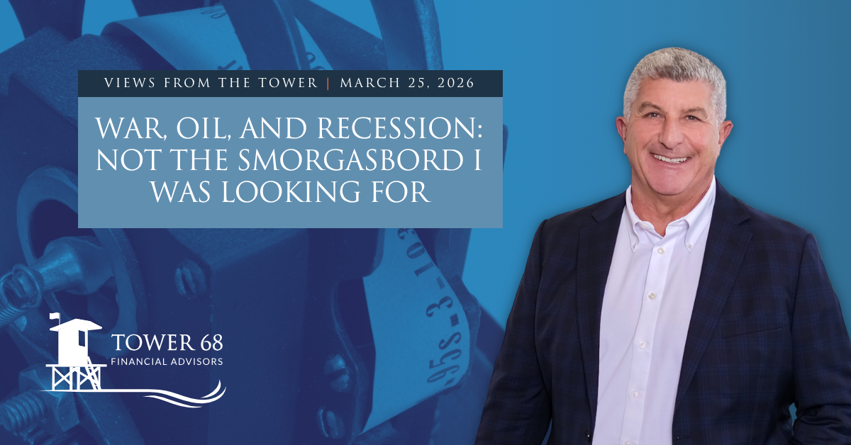 War, Oil, and Recession: Not the Smorgasbord I Was Looking For