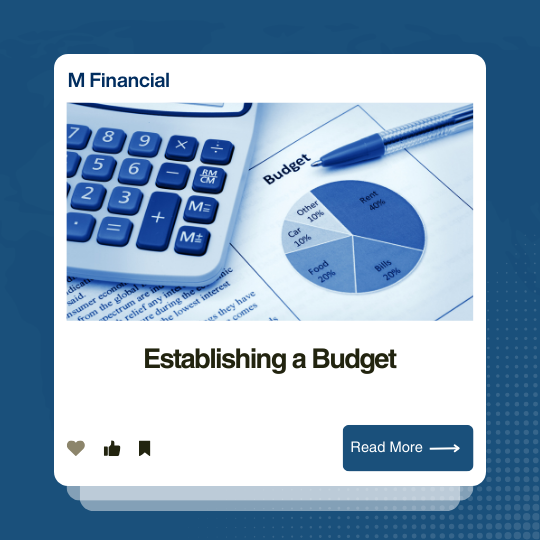 Establishing a Budget
