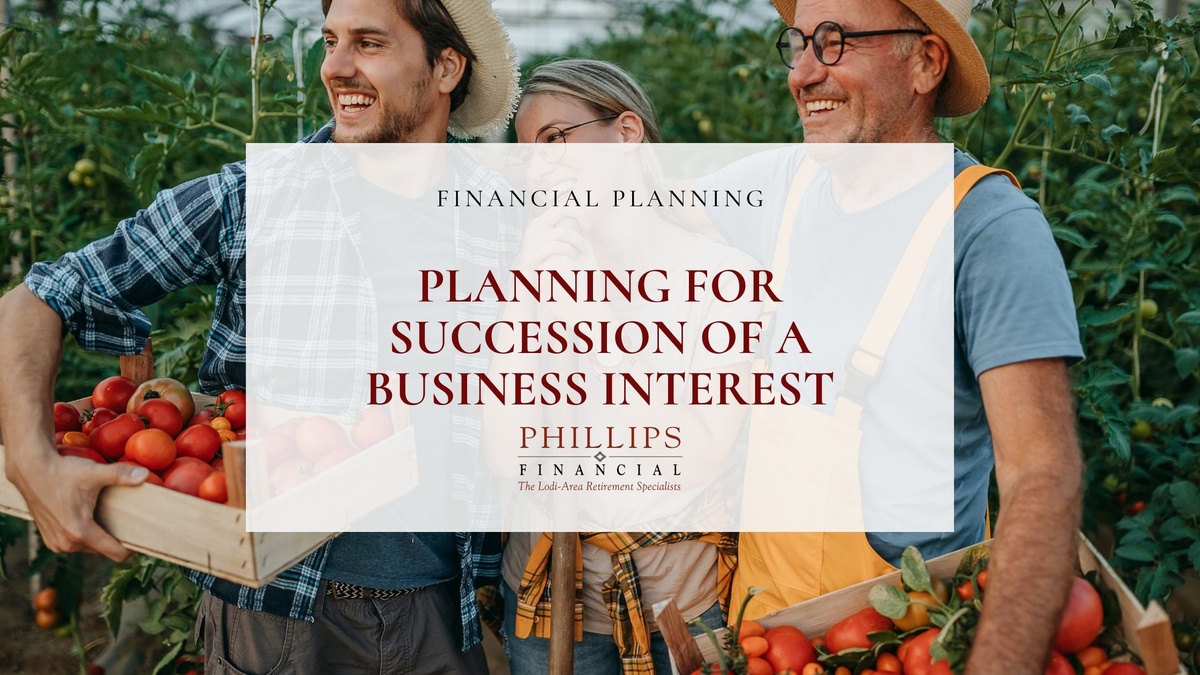 Planning for Succession of a Business Interest