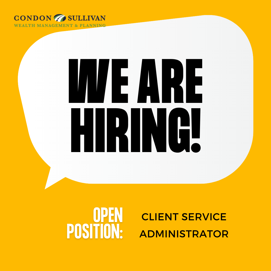 We're Hiring: Client Service Administrator Position