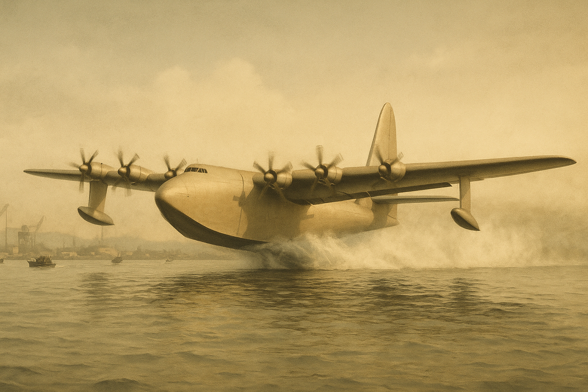 The Day the Spruce Goose Flew Howard Hughes and the Power of Relentless Vision