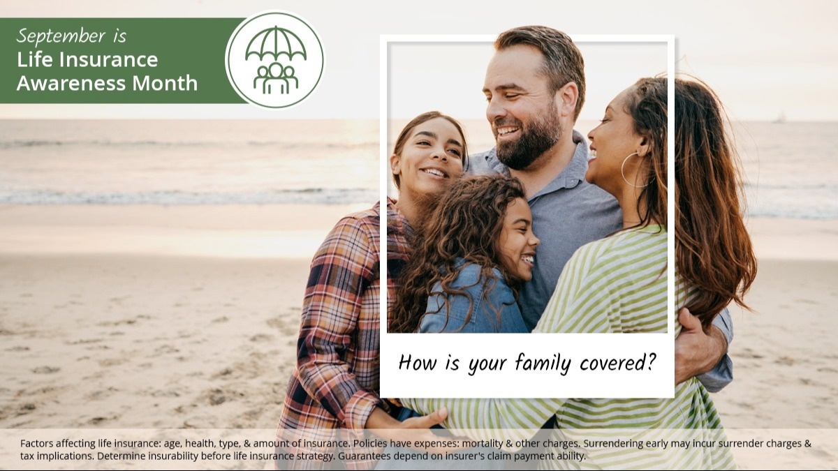 September Is National Life Insurance Awareness Month