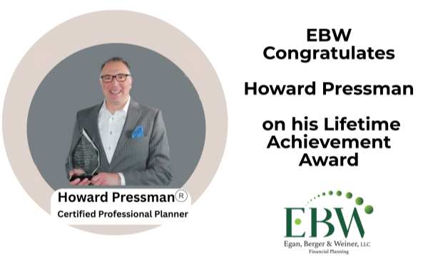 Howard Pressman®  Wins Lifetime Achievement Award