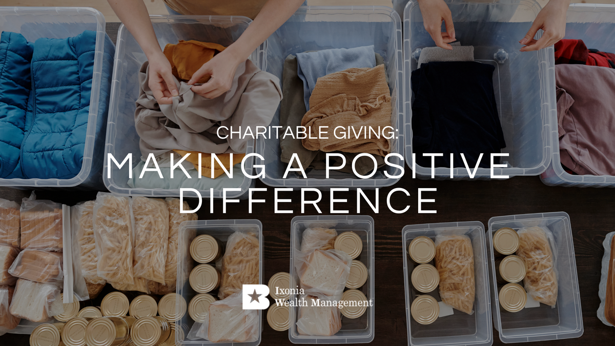 Charitable Giving: Making a Positive Difference