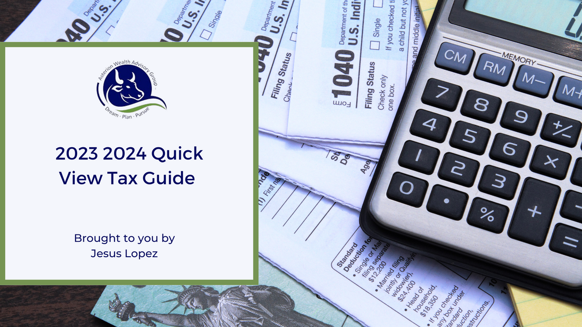 Quick View 2023 2024 Tax Guide