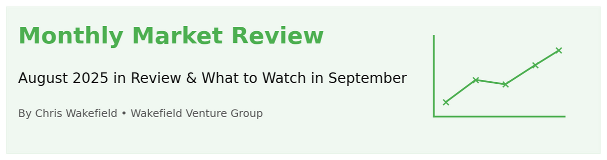 Monthly Market Review - August