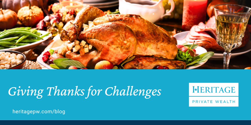 Giving Thanks for Challenges