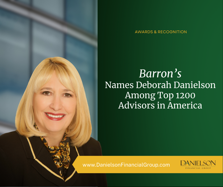 Deborah Danielson Recognized On The Barron's Top 1200 Advisors Ranking For The 14th Year