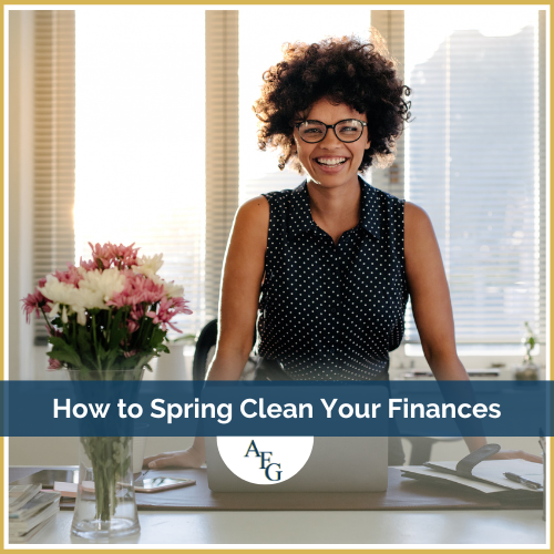 Spring Clean Finances How to Spring Clean Your Finances with a Financial Review | Mark Stephan