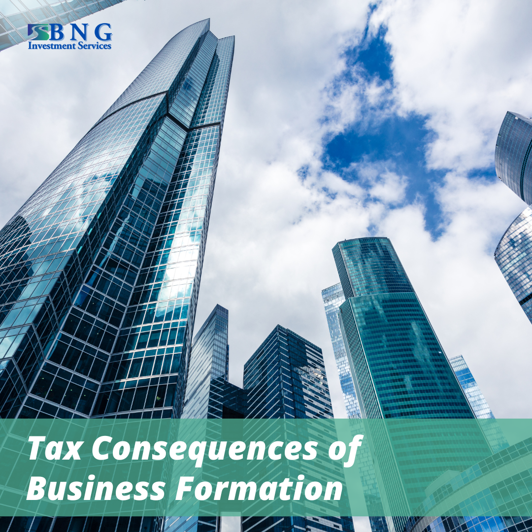 Tax Consequences of Business Formation
