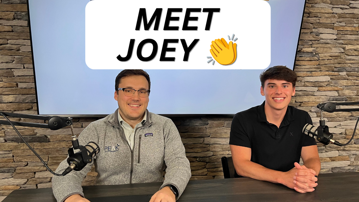Meet Peak Wealth’s New Summer Intern | Joey Ingram
