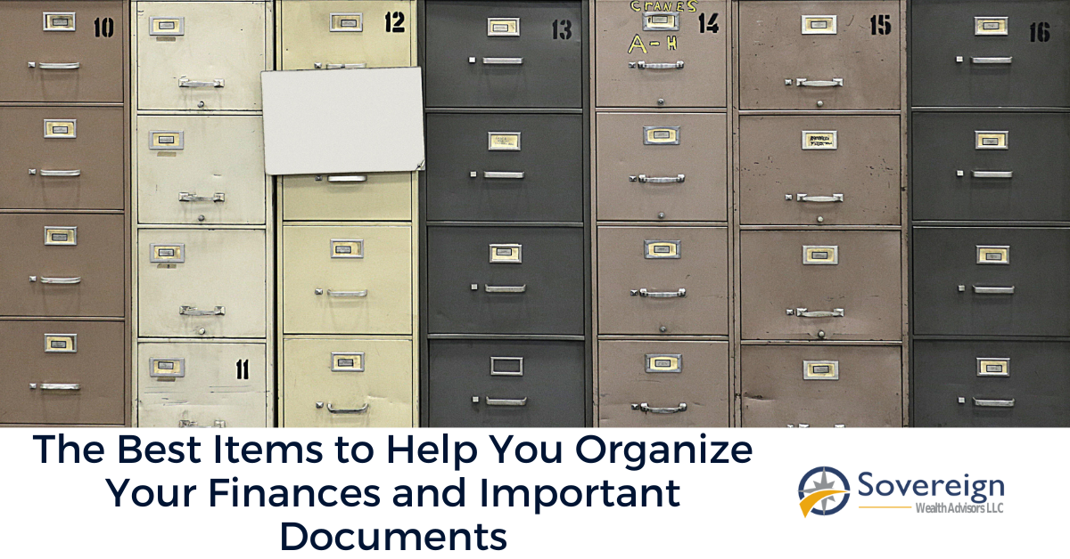 The Best Items to Help You Organize Your Finances and Important Documents