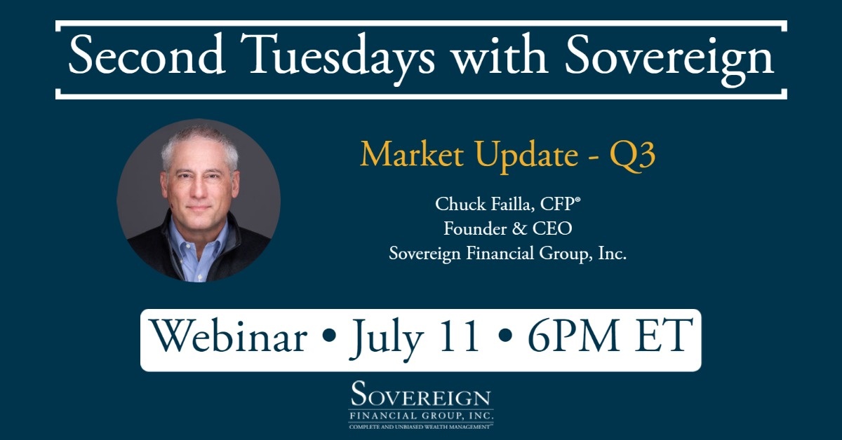 Second Tuesdays With Sovereign: Market Update – Q3 (REPLAY)
