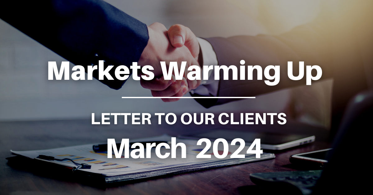 Markets Warming Up