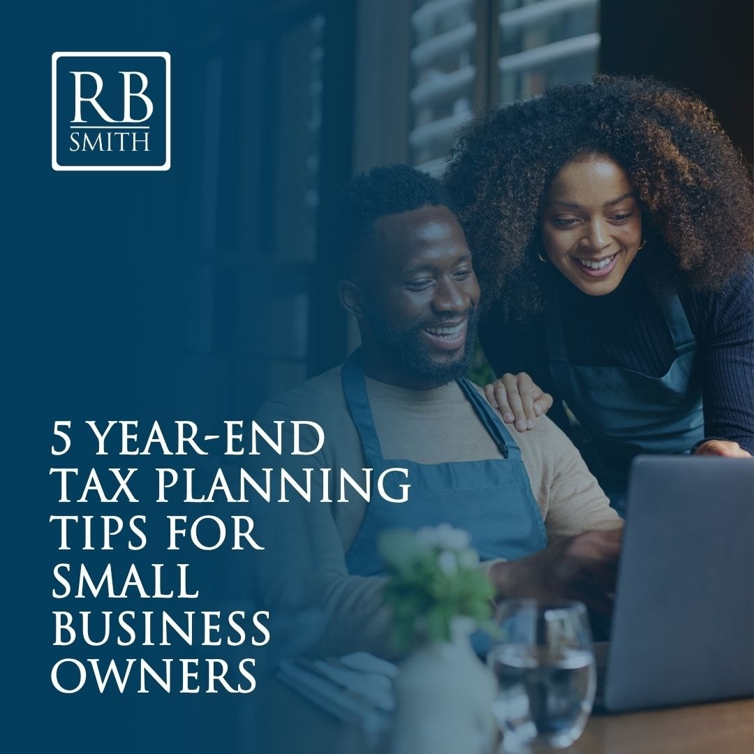 Planning Ahead Pays Off: 5 Year End Tax Strategies for Small Business Owners