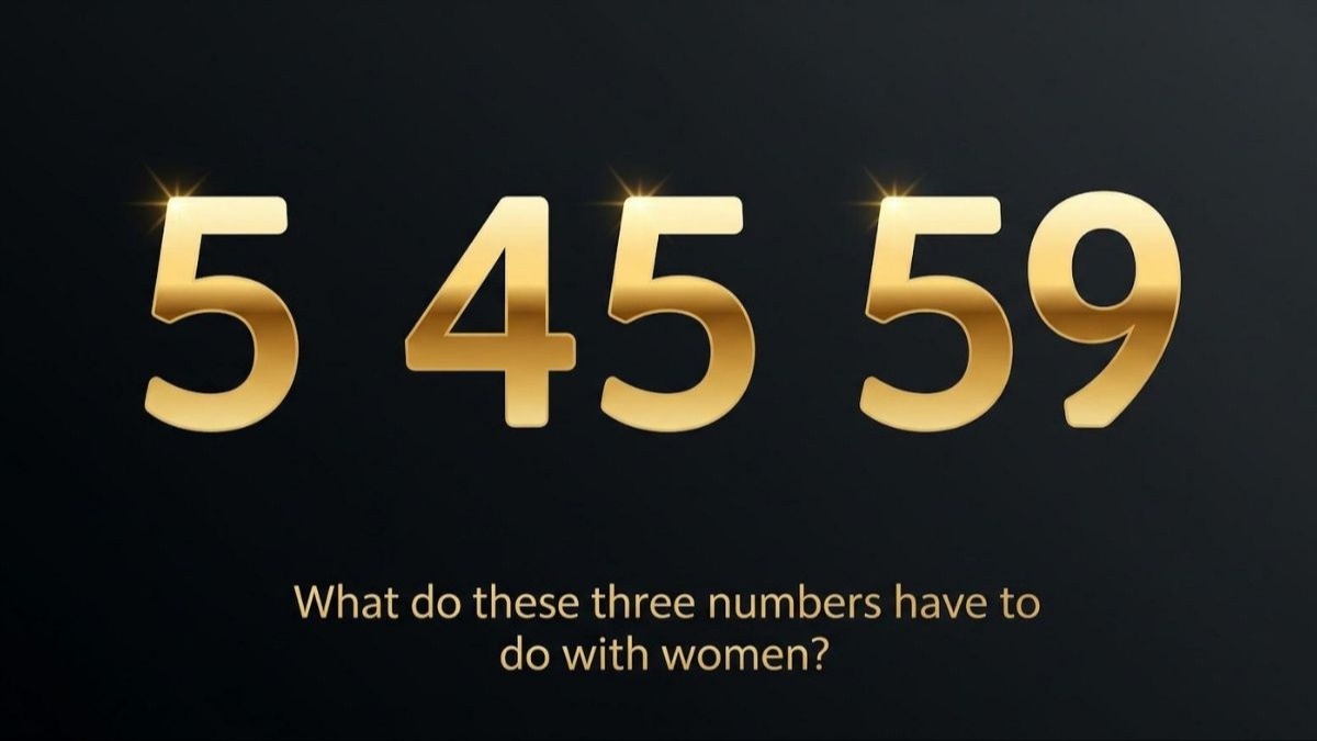 Three Numbers Every Woman Should Know