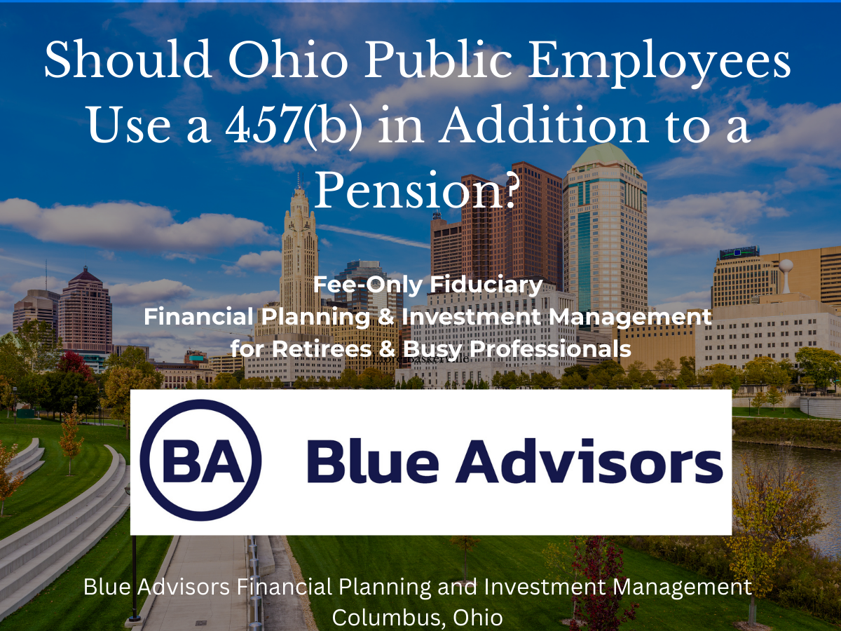 Should Ohio Public Employees Use a 457(b) in Addition to a Pension?