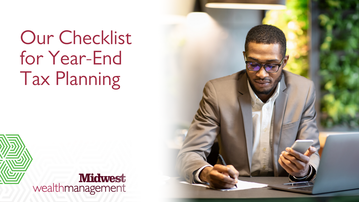 Appropriate Checklists for Year-End Tax Planning