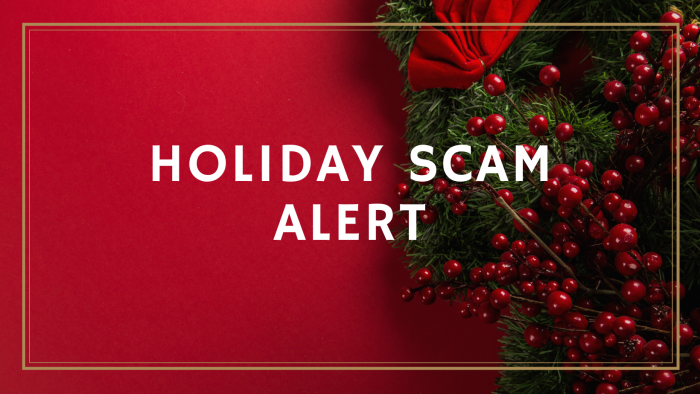 Don't be Fooled by Charity Scams this Holiday Season