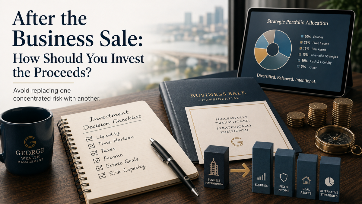 After the Business Sale: Investing the Proceeds Without Trading One Concentrated Risk for Another
