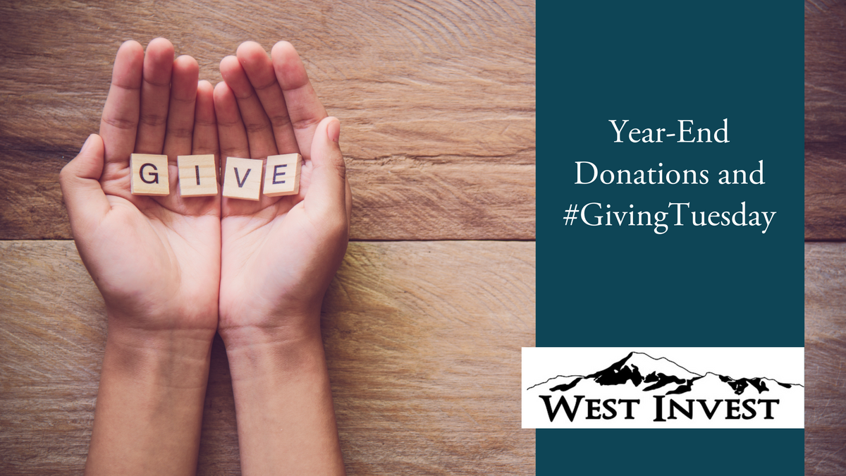 Year-End Donations and #GivingTuesday