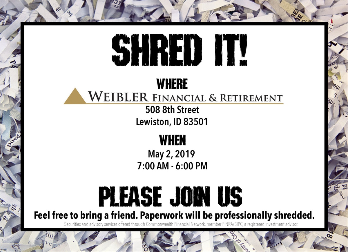 Shred it! Event